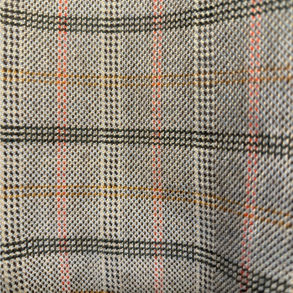 Harve Benard Women's Size 8 Lined Wool Striped Multi-Colored Tapered Leg Pants - Picture 6 of 9